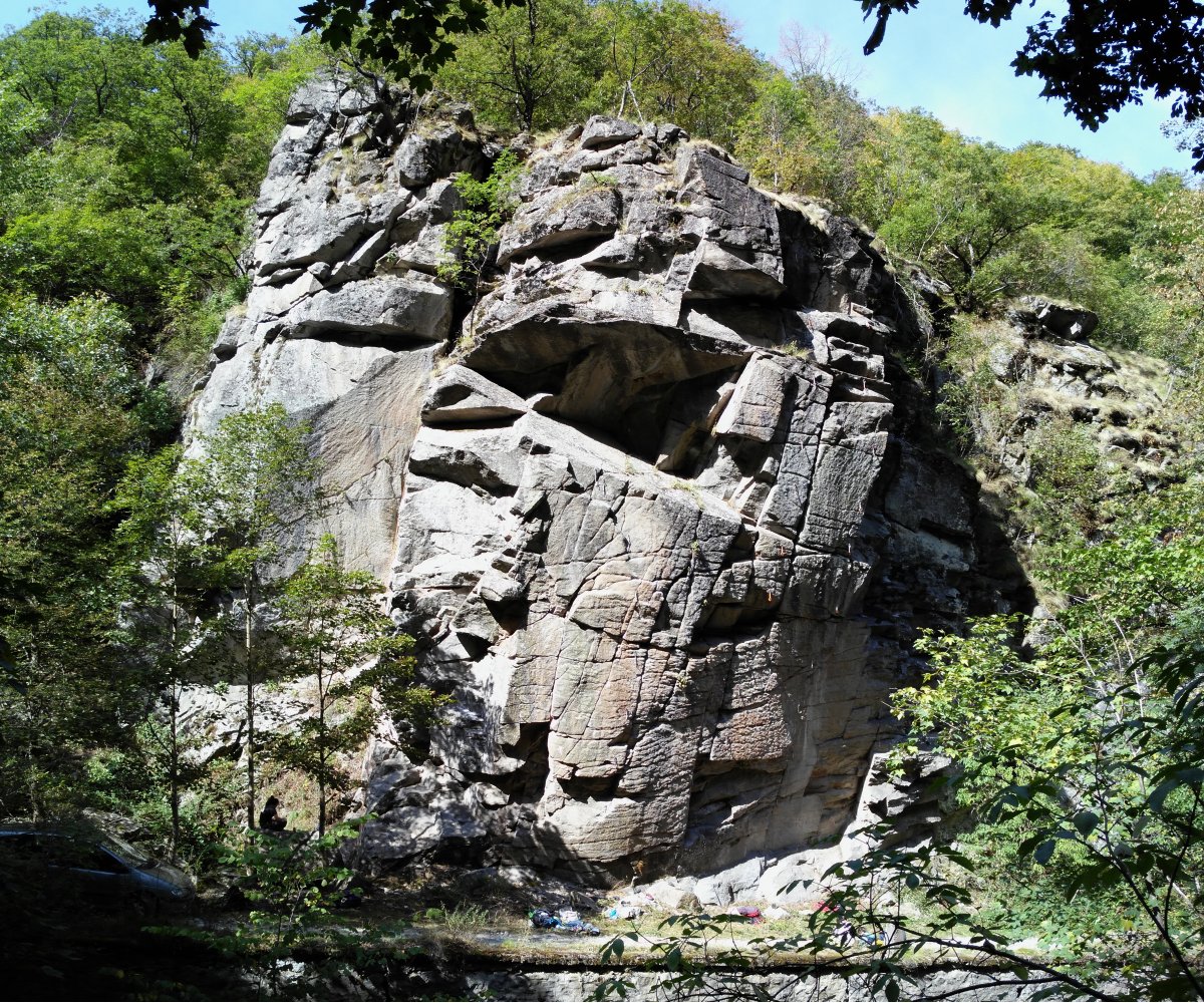 Секторът над пътя - общ вид