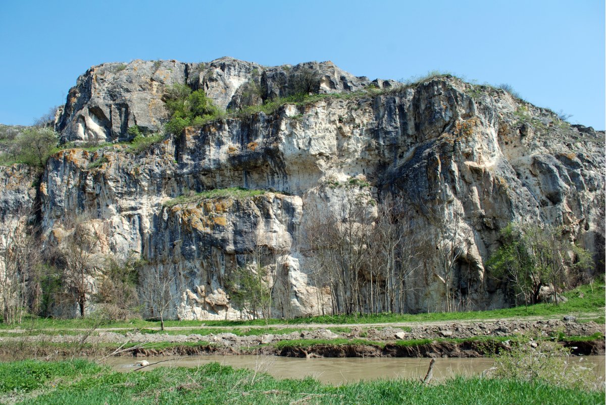 Секторът до реката - общ вид.