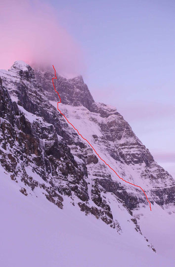 Снимка Vince Anderson, от www.alpinist.com