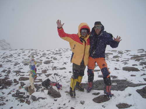 Поздрави от Аконкагуа