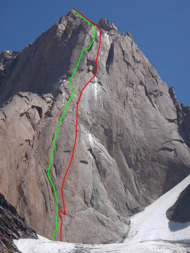 Екстремно соло в района на Ак-Су