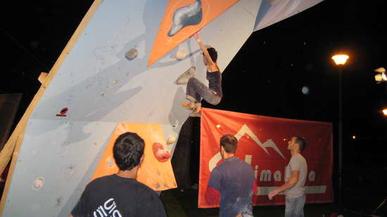 Отборно боулдър състезание в Румъния