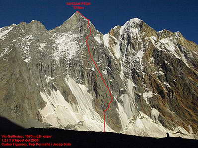 Първи на девствения Неизах Пик