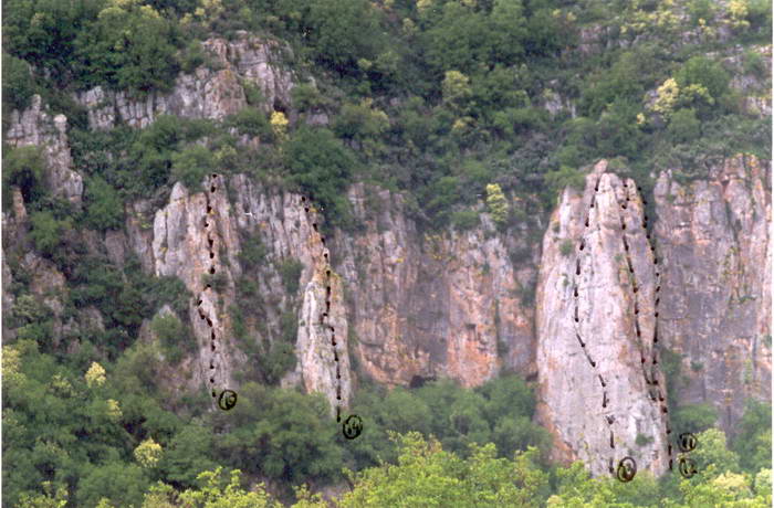 Белидие хан - описание на старите турове