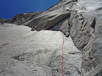 Почти on-sight на Маунт Уоткинс