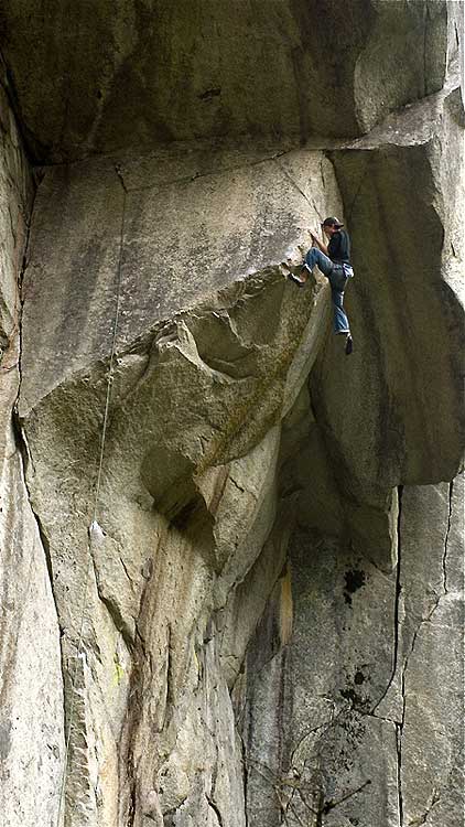 Сони Тротър: първо повторение на “Stingray” (5.13d/ 8b)