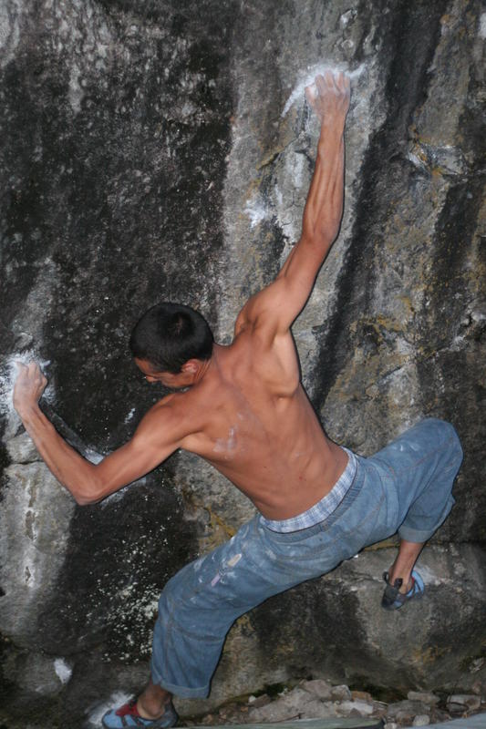 ОН, V13 - най-трудният боулдър в България