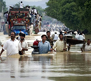 Бедствие в Пакистан