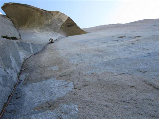 Христо Бадъков скоростно по Ел Кап и Халф Доум