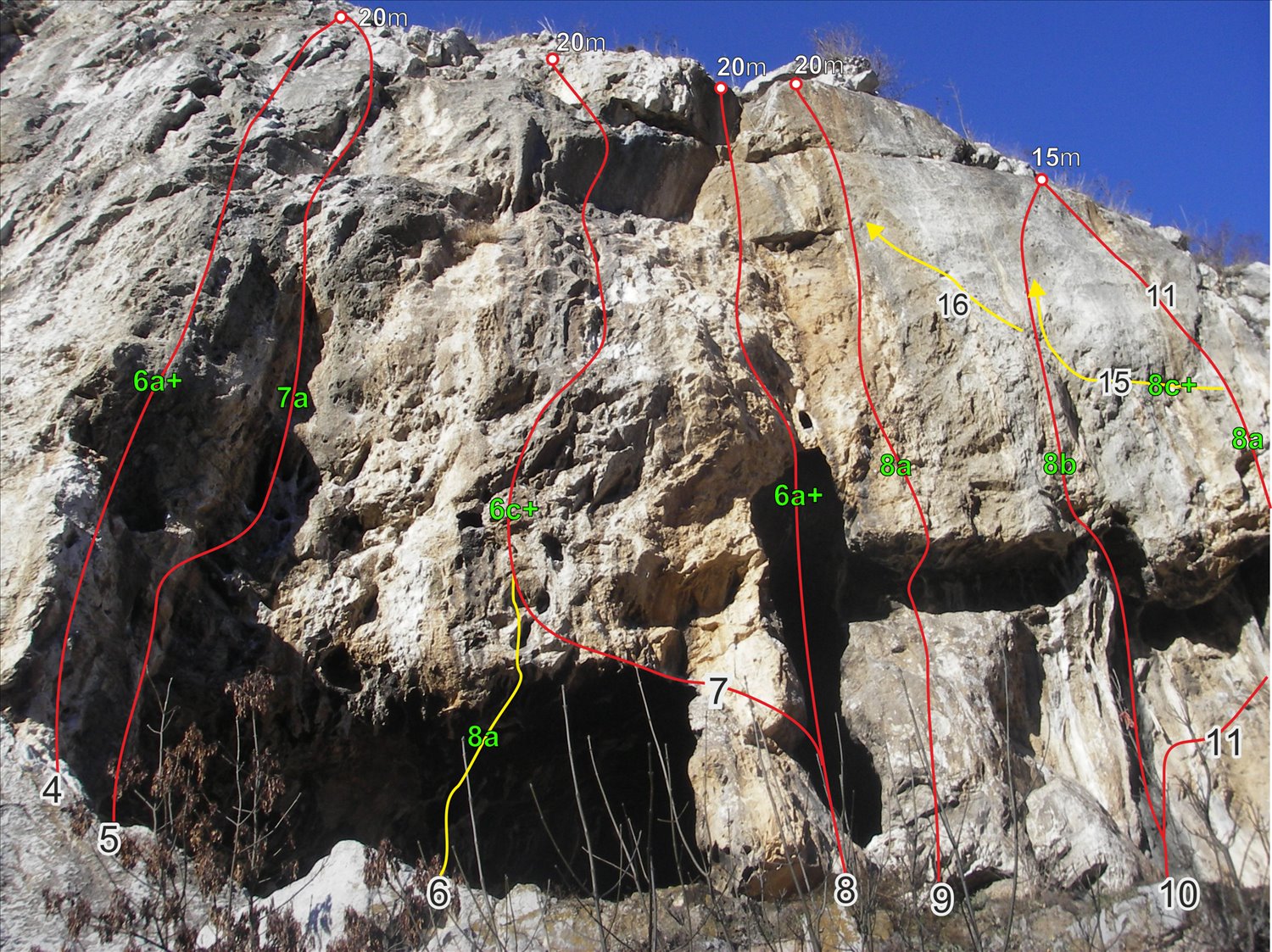 "Selfish", 8a+ на Вражите дупки