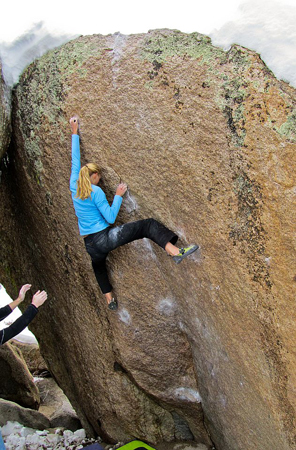 Дамски боулдъринг под знака на 8А