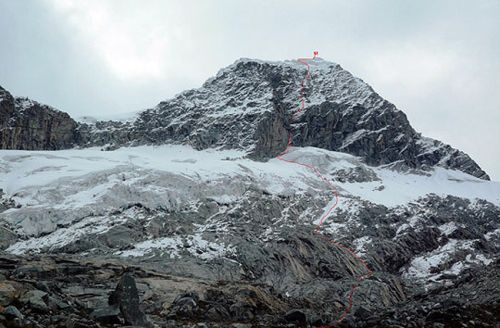 “Голямата маймуна” в Кордилера Бланка