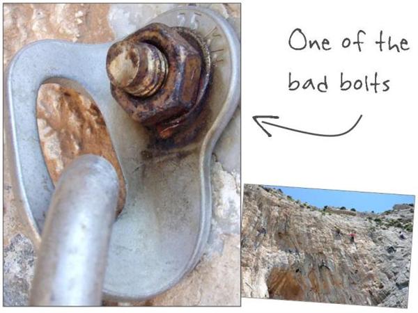 Лоши болтове на Калимнос!