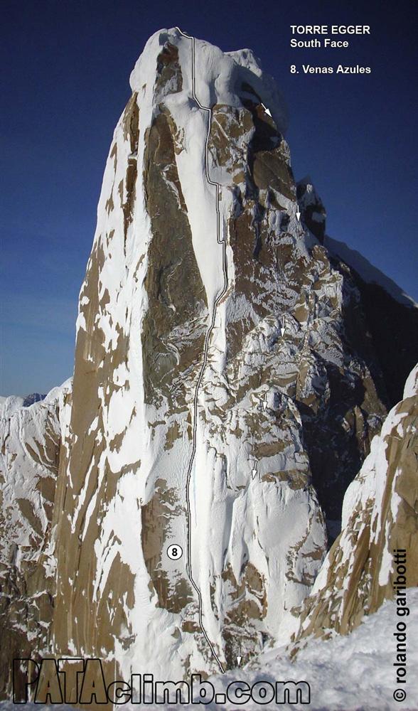 Нов маршрут на Торе Егер в Патагония