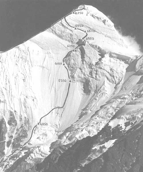 Опит за премиера по южната стена на Кан Тенгри