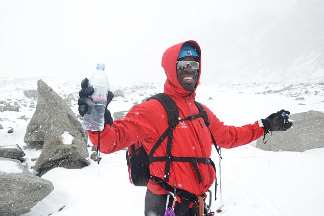 Двукратен световен шампион по лека атлетика стъпи на Монблан
