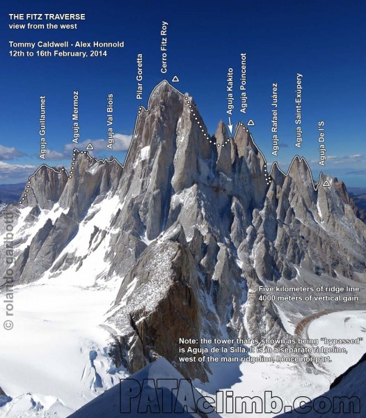 Алекс Хонълд* и Томи Колдуъл първи преминаха Големия траверс на Фицрой