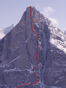 Нови линии по фантастичните скални отвеси на Бафинова Земя