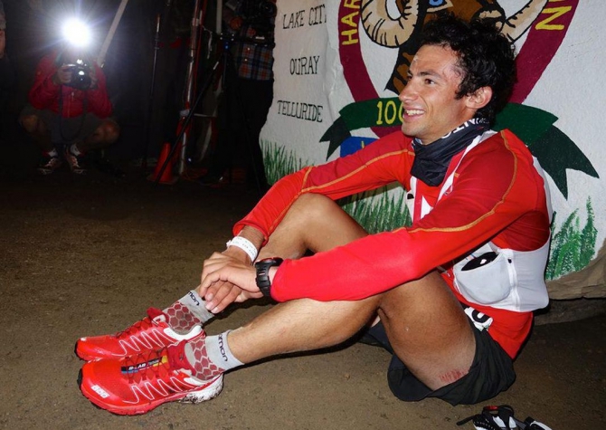 Екстремна тренировка на Килиан Хорнет