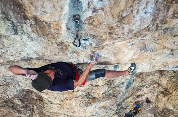 Легендарният “Kryptonite” (5.14d) за Уудс и Кордуъл