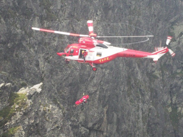 Хеликоптерна акция в Татрите