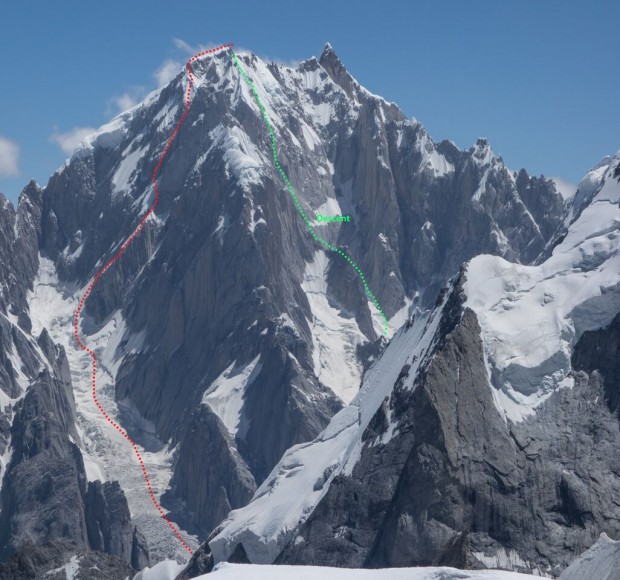 Джон Грифит и Анди Хаусмън с нов маршрут на Западния връх на Линк Сар