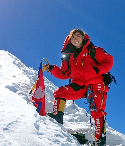 18-годишната японка Марин Минамая постави рекорд на Манаслу