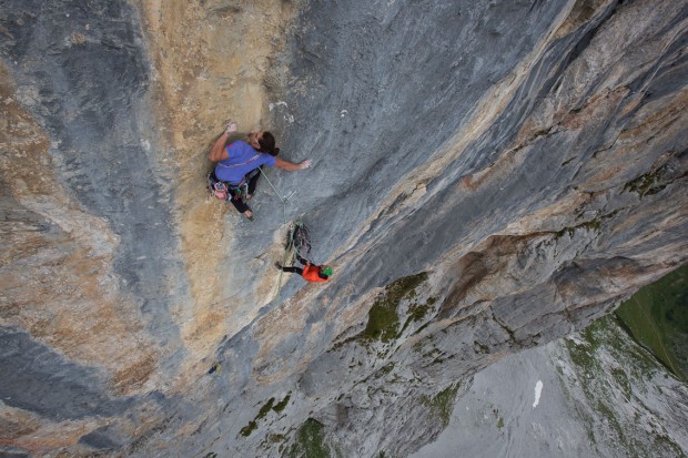 Алекс Лугер прокара “The Gift” (8c) в Ретикон