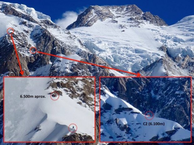 Нанга Парбат – Чикон и Садпара опънаха парапети до 6500 м, инцидент с Даниеле Нарди