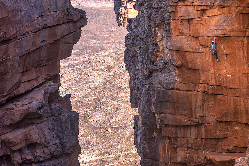Джеймс Пиърсън и Каролин Чиавалдини в търсене на идеалната trad-линия
