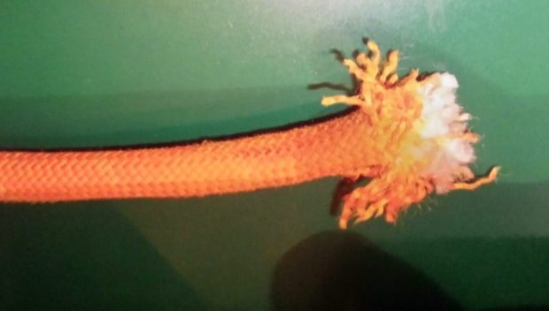 Опасен инциден в Испания – внимавайте с катерачния си инвентар!