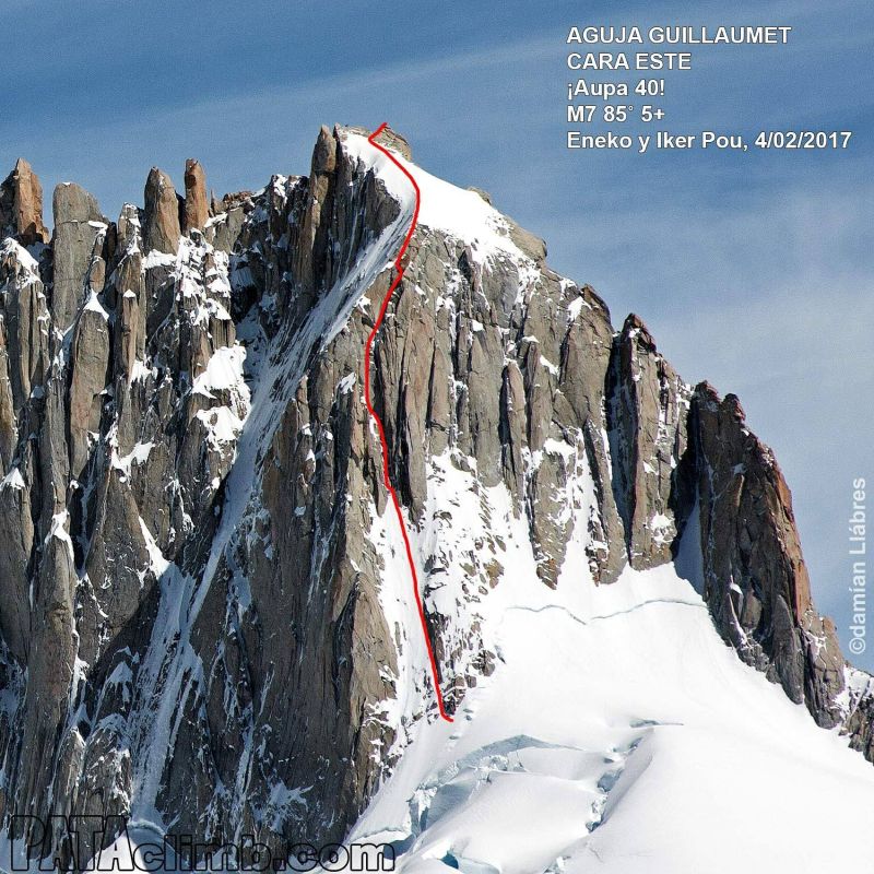 “Aupa 40!” – нов маршрут на братята Поу в Патагония