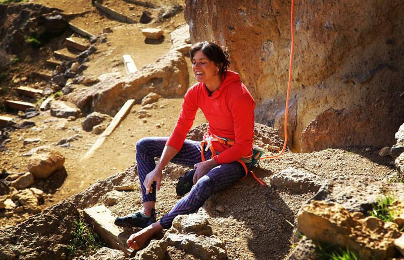 И легендарната линия “To Bolt or Not to Be” (5.14a) в актива на Нина Капре