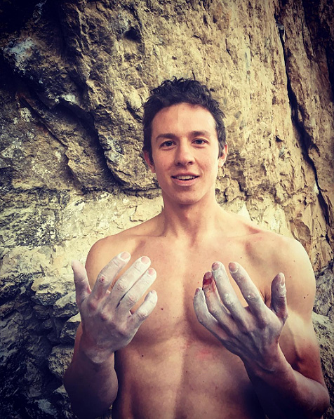 Мати Хонг “пробяга” маратона “Joe Mama” (9a+)