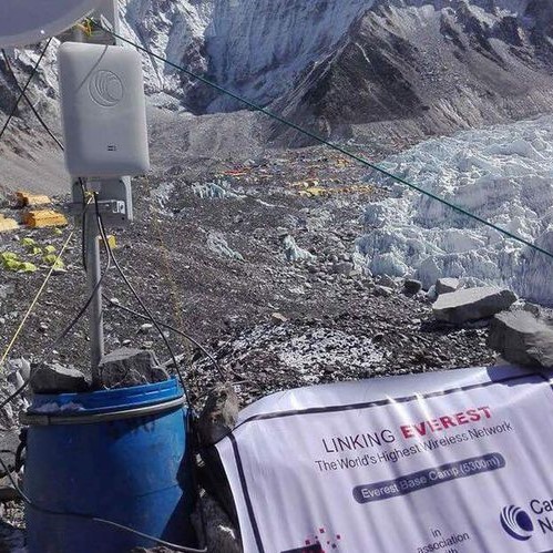 Безжичен интернет в подножието на Еверест