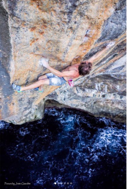 “Big Fish” (8c+/ 9a) – ново DWS на Крис Шарма