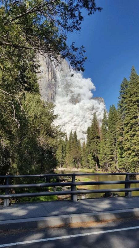 Ново срутване на Ел Капитан – десет пъти по-голямо от последното, един ранен
