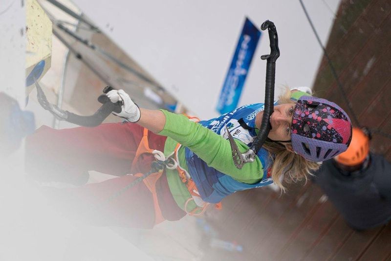 Радка Петкова с добро представяне на Световната купа по ледено катерене