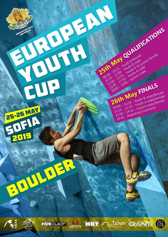 Европейска купа по боулдър за юноши и девойки в София