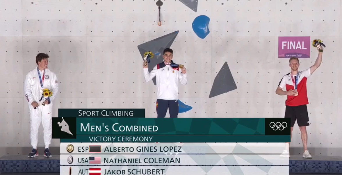 Първите в историята на спортното катерене олимпийски медали вече са раздадени!