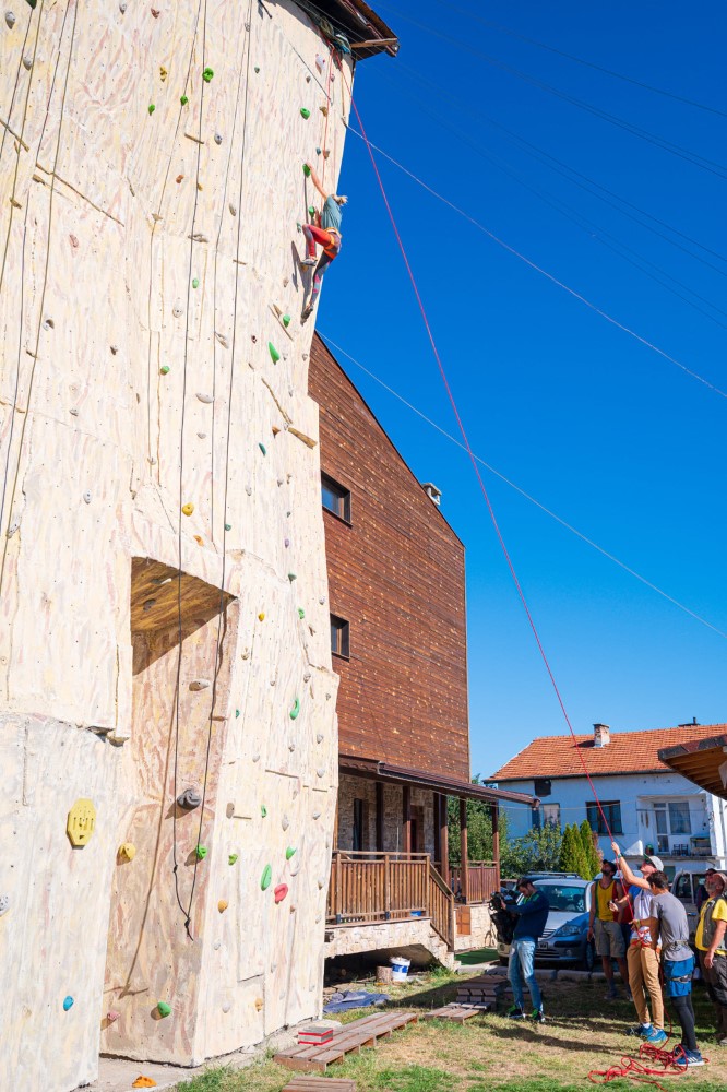 Банско филм фест - имаше и състезание по катерене за Купа “Петър Атанасов”