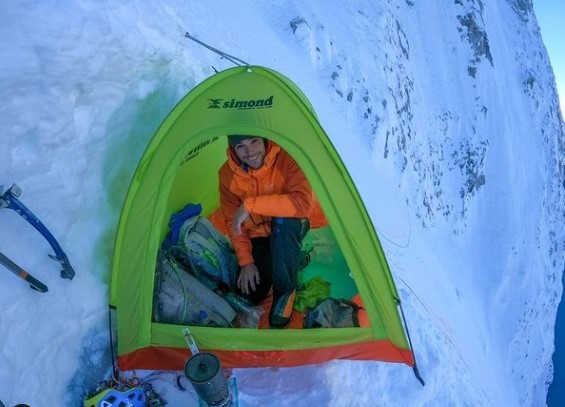 Първо зимно соло на Северната стена на Гранд Жорас