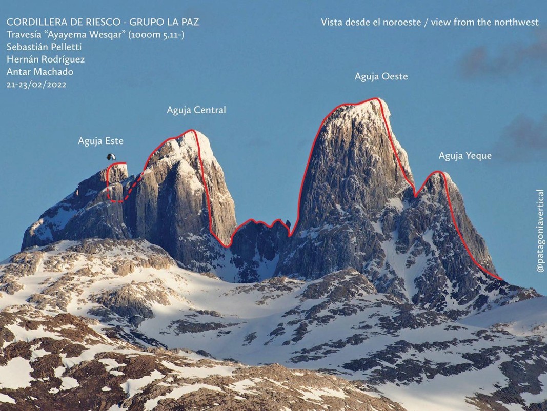 Траверс в чилийска Патагония